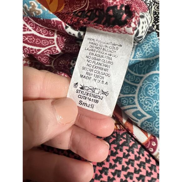 Honey Punch Mixed Print  Bohemian Kimono  Small - XL - Picture 5 of 10